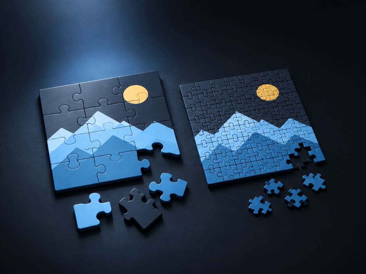 Combien de pièces ? Bien choisir la taille de son puzzle