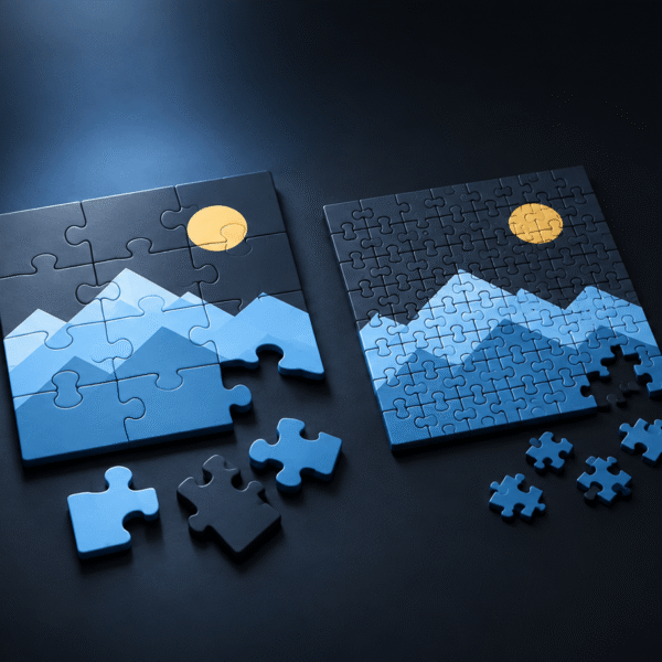 Combien de pièces ? Bien choisir la taille de son puzzle