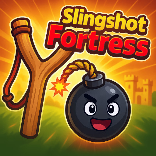 Slingshot Fortress — free online puzzle game