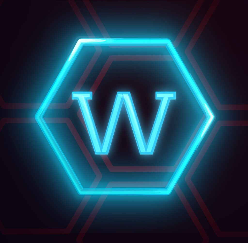 Neon Words game poster